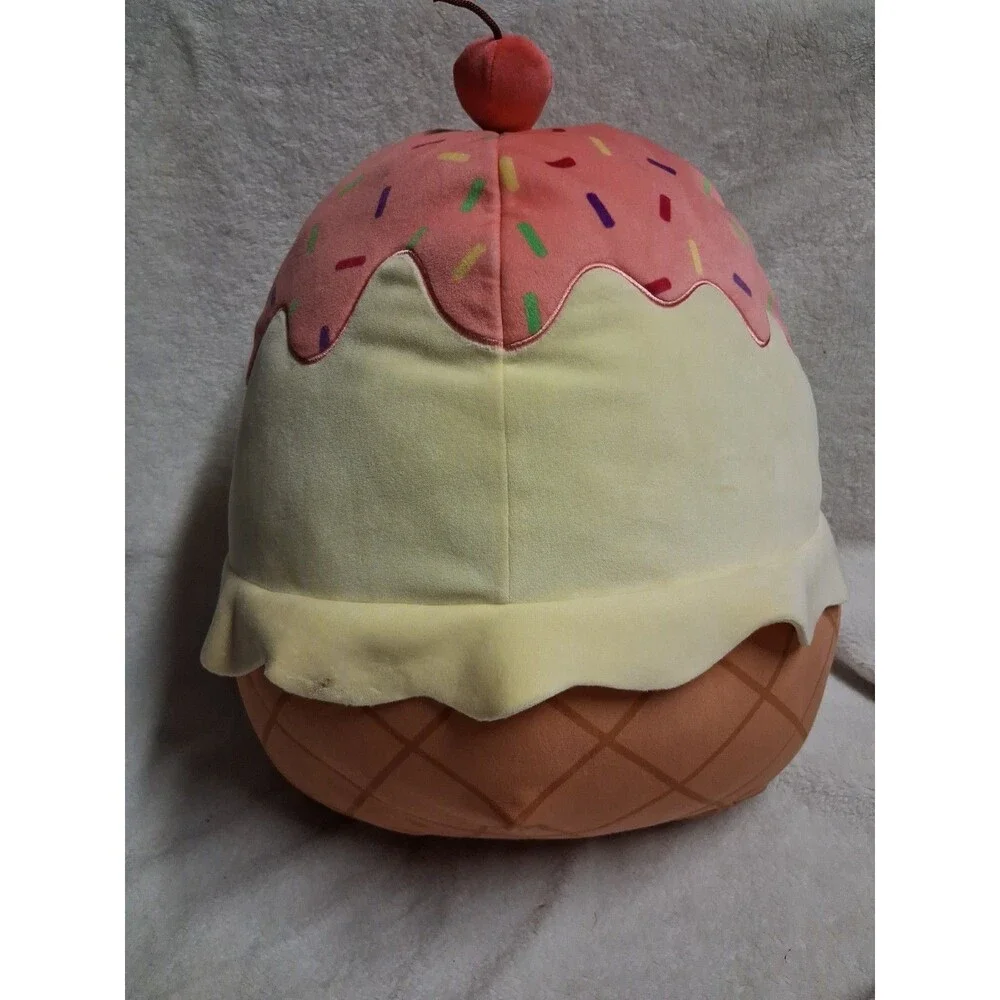14” Shannon squishmallow Ice Cream With Cherry Top HTF Rare!!! - Picture 2 of 2
